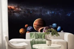 Fototapeta: Realistyczne planety z układu słonecznego