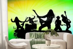 Fototapeta: Rock band illustration