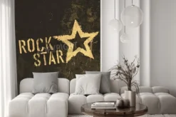 Fototapeta: Rock star ikonę grunge.