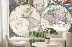 Fototapeta: Rocznika mapę