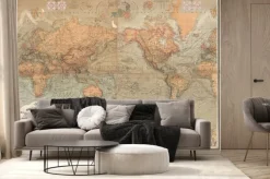 Fototapeta: Rocznika mapę