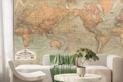 Fototapeta: Rocznika mapę