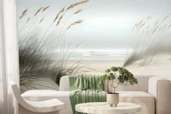 Fototapeta: Rośliny na piaszczystych wydmach morza