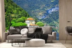 Fototapeta: Romantyczna lago di como, villa del balbianello