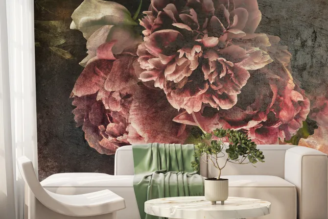 Fototapeta: Romantyczne piwonie