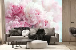 Fototapeta: Romantyczne piwonie w różowym kolorze