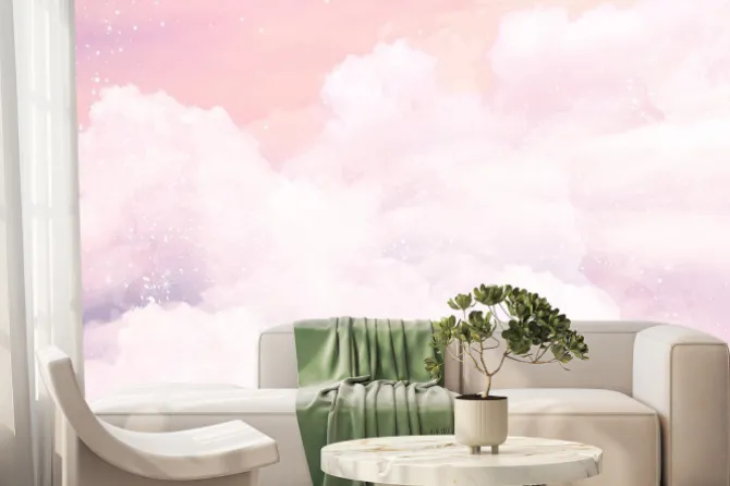 Fototapeta: Różowe chmury