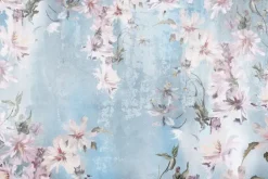 Fototapeta: Różowe kwiaty w stylu akwareli