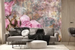 Fototapeta: Różowe kwitnące róże