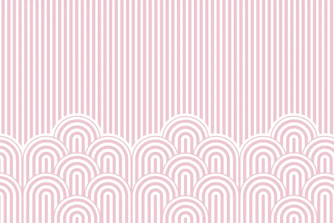 Fototapeta: Różowy wzór w paski dla dziewczynek