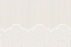 Fototapeta: Różowy wzór w paski dla dziewczynek