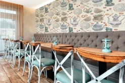 Fototapeta: Rustykalna zdobiona porcelana