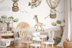 Fototapeta: Safari dla dzieci ze zwierzętami