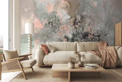 Fototapeta: Sakura po deszczu akwarela