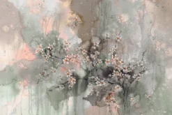 Fototapeta: Sakura po deszczu akwarela