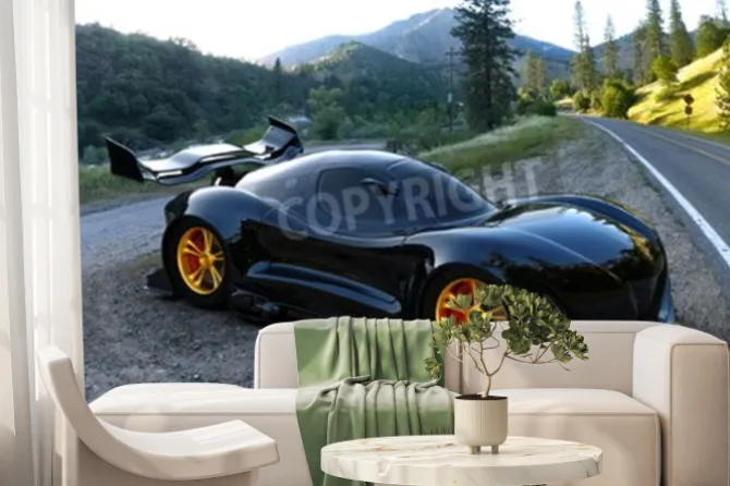 Fototapeta: Samochód sportowy
