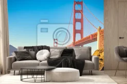 Fototapeta: San francisco krajobraz z widokiem na most