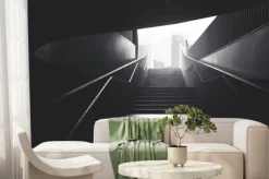 Fototapeta: Schody do miasta