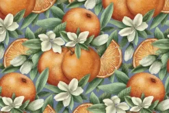 Fototapeta: Soczyste pomarańcze wśród liści