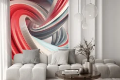 Fototapeta: Spiralna abstrakcja z efektem 3d