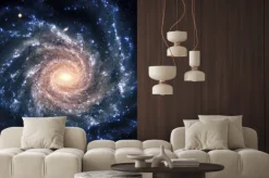 Fototapeta: Spiralna galaktyka w kosmosie