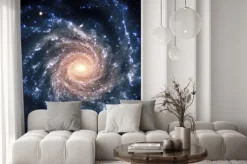 Fototapeta: Spiralna galaktyka w kosmosie