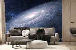 Fototapeta: Spiralna galaktyka w kosmosie