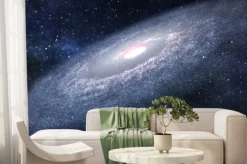 Fototapeta: Spiralna galaktyka w kosmosie