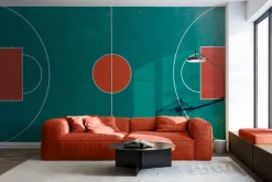 Fototapeta: Sportowe boisko do koszykówki