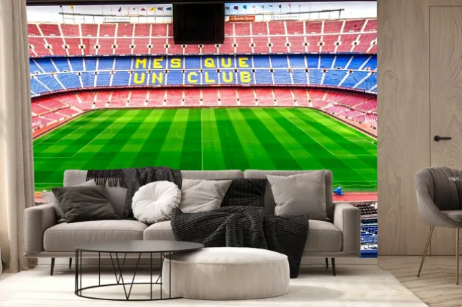 Fototapeta: Stadion camp nou barcelona