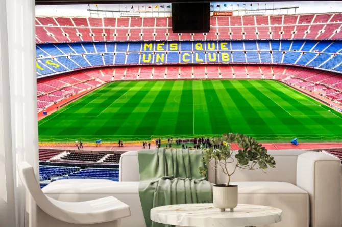 Fototapeta: Stadion camp nou barcelona