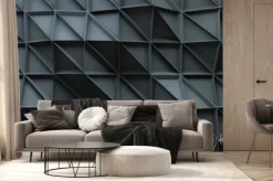 Fototapeta: Streszczenie 3d tło z powtarzającego się wzoru