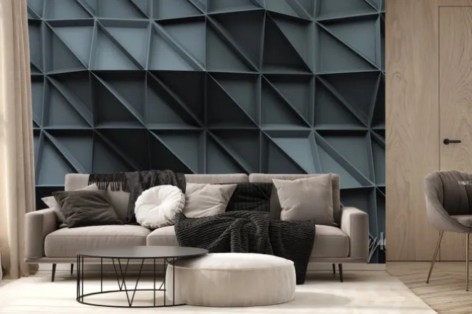 Fototapeta: Streszczenie 3d tło z powtarzającego się wzoru