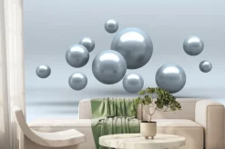 Fototapeta: Streszczenie futurystyczny sferze refleksji