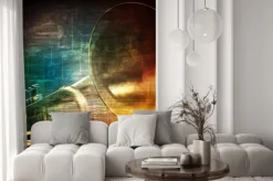 Fototapeta: Streszczenie grunge z trąbką