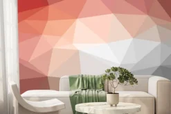 Fototapeta: Streszczenie polygonal tle vector