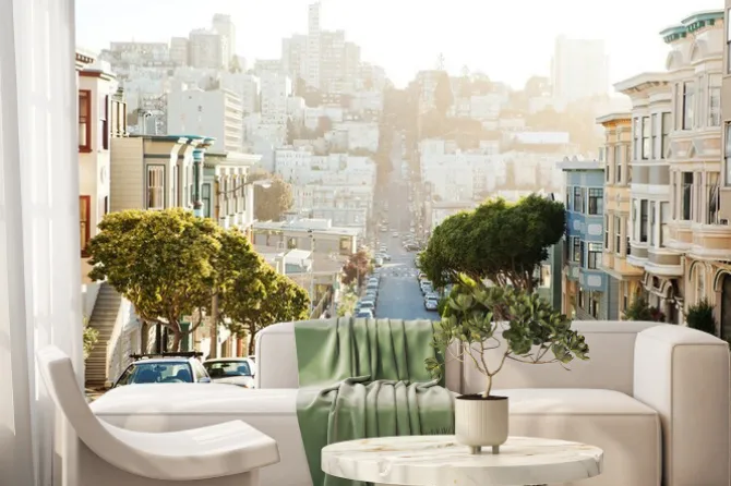 Fototapeta: Stroma ulica w san francisco