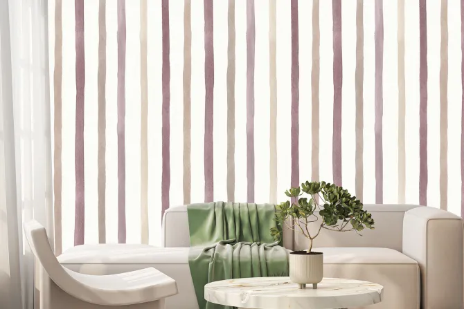 Fototapeta: Stylizowany wzór geometrycznych pasków