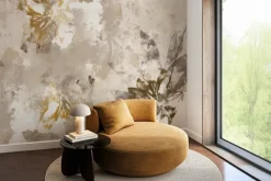 Fototapeta: Subtelne kwiaty w akwarelowej aranżacji