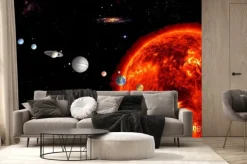 Fototapeta: Sun system, elementy są dostarczone przez nasa