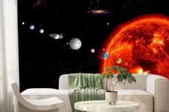 Fototapeta: Sun system, elementy są dostarczone przez nasa