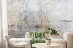 Fototapeta: Surowy wzór jasnoszarego betonu