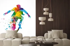 Fototapeta: Sylwetka homme, skate