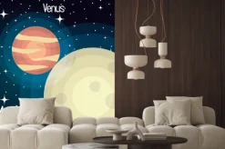 Fototapeta: System rtęci astronomia planety słoneczne izolowane ilustracji