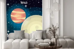 Fototapeta: System rtęci astronomia planety słoneczne izolowane ilustracji