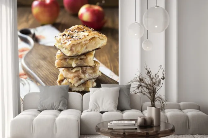 Fototapeta: Szarlotka