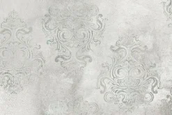 Fototapeta: Szary ornament na betonie