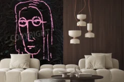 Fototapeta: Szczegóły od słynnego ściany lennon w pradze