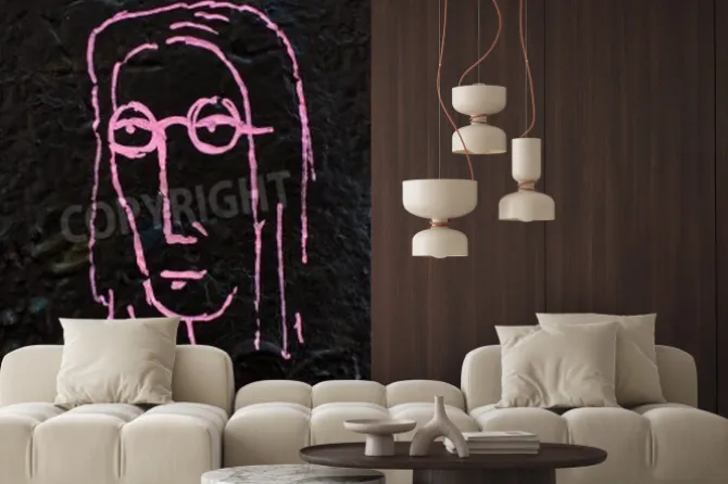 Fototapeta: Szczegóły od słynnego ściany lennon w pradze