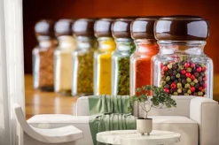 Fototapeta: Szkło pieprz i przyprawy